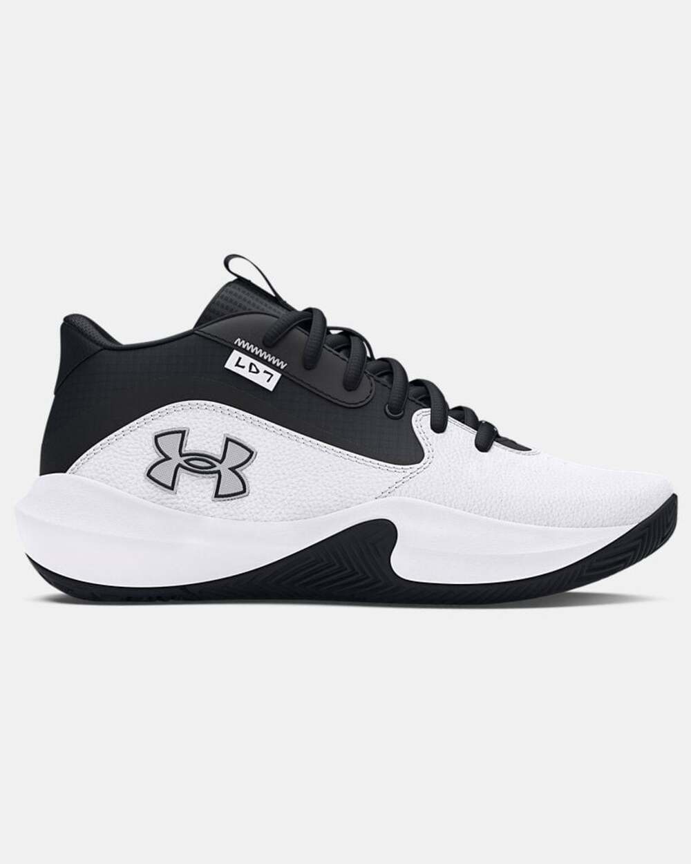 Under Armour Lockdown 7 Grade School Basketball Shoes Size 1Y